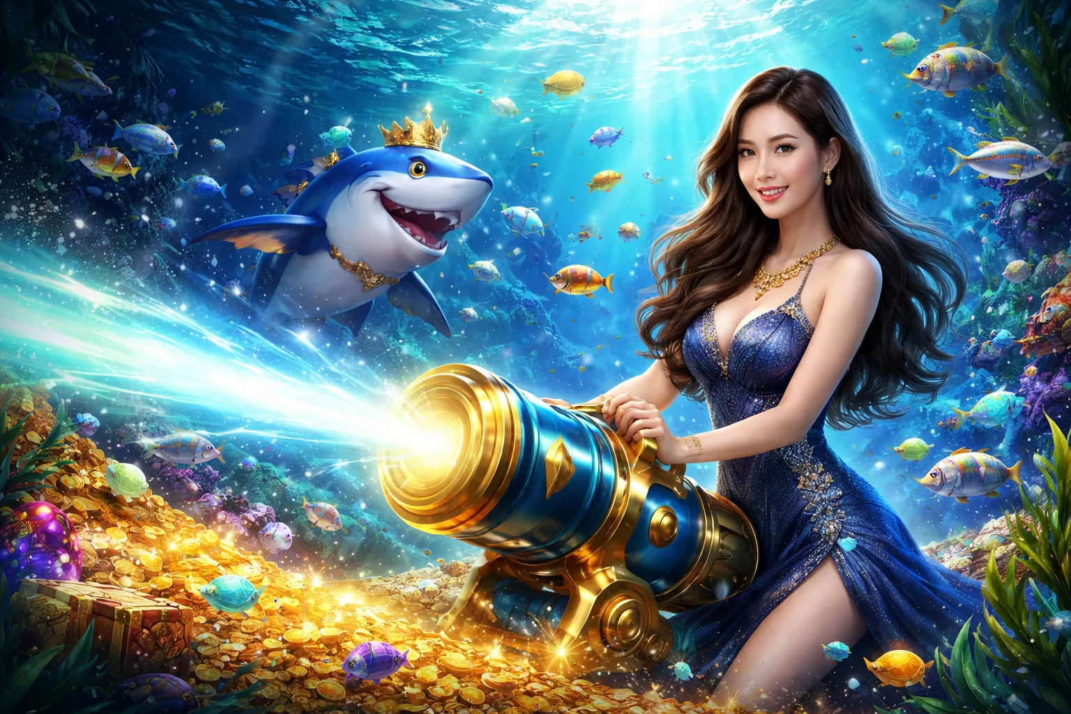 Thế giới bắn cá sống động tại Kuwin